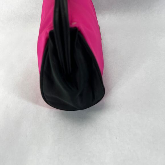 PRADA Candy Pink Satin Clutch - Picture 5 of 9